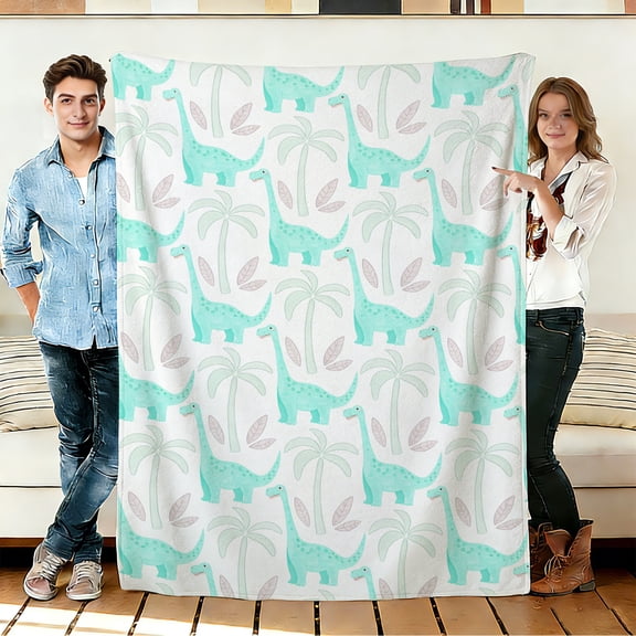 FLASHLUMI 30"×40" Soft Sherpa Blanket, Cozy Plush Warm Throw Blanket for Couch Bed Sofa Home Office Decor