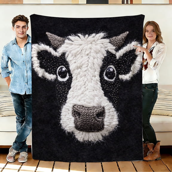 FLASHLUMI 30"×40" Soft Sherpa Blanket, Cozy Plush Warm Throw Blanket for Couch Bed Sofa Home Office Decor