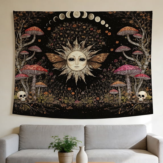 FLASHLUMI 40"×30" Tapestry, Decorative Wall Hanging for Bedroom Living Room Office Home Decor