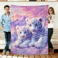 thumbnail image 1 of FLASHLUMI 55"×70" Soft Sherpa Blanket, Cozy Plush Warm Throw Blanket for Couch Bed Sofa Home Office Decor, 1 of 10