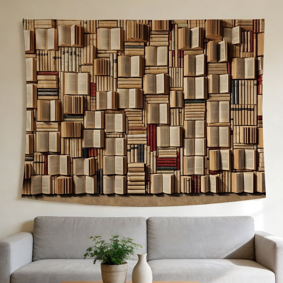 FLASHLUMI 60"×50" Tapestry, Decorative Wall Hanging for Bedroom Living Room Office Home Decor