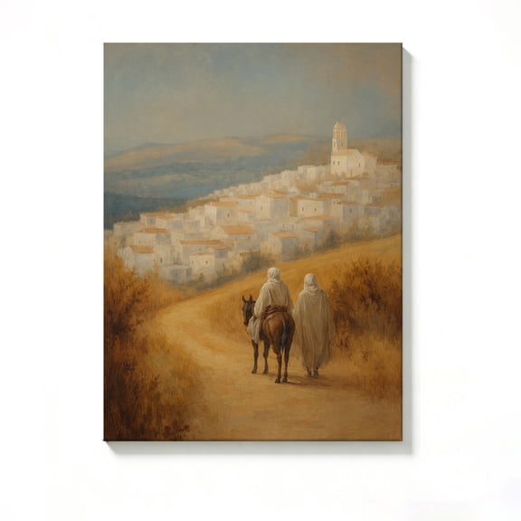 FLASHLUMI 8"×12" Canvas Wall Art, Modern Minimalist Canvas Prints for Bedroom Living Room Bathroom Office Home Decor