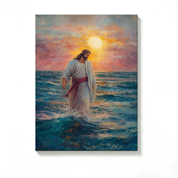 FLASHLUMI 8"×12" Canvas Wall Art, Modern Minimalist Canvas Prints for Bedroom Living Room Bathroom Office Home Decor