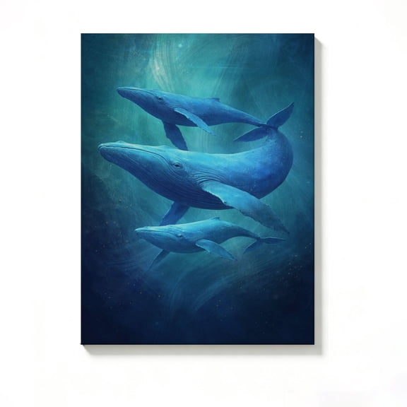 FLASHLUMI 8"×12" Canvas Wall Art, Modern Minimalist Canvas Prints for Bedroom Living Room Bathroom Office Home Decor