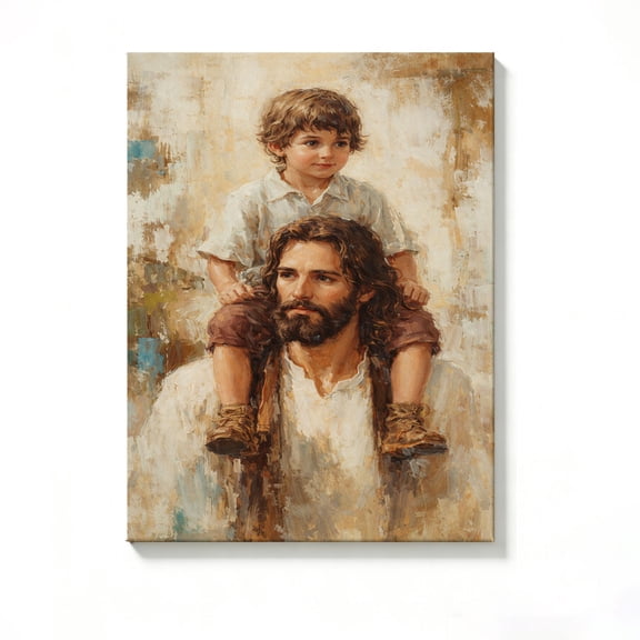 FLASHLUMI 8"×12" Canvas Wall Art, Modern Minimalist Canvas Prints for Bedroom Living Room Bathroom Office Home Decor