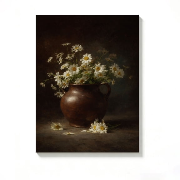 FLASHLUMI 8"×12" Canvas Wall Art, Modern Minimalist Canvas Prints for Bedroom Living Room Bathroom Office Home Decor