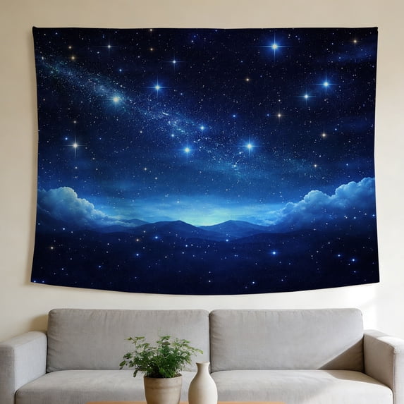 FLASHLUMI 80"×60" Tapestry, Decorative Wall Hanging for Bedroom Living Room Office Home Decor