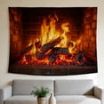 thumbnail image 1 of FLASHLUMI 80"×60" Tapestry, Decorative Wall Hanging for Bedroom Living Room Office Home Decor, 1 of 8