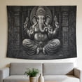 thumbnail image 1 of FLASHLUMI 80"×60" Tapestry, Decorative Wall Hanging for Bedroom Living Room Office Home Decor, 1 of 8