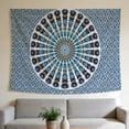 thumbnail image 1 of FLASHLUMI 90"×60" Tapestry, Decorative Wall Hanging for Bedroom Living Room Office Home Decor, 1 of 8