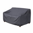 thumbnail image 1 of FLASHLUMI Heavy Duty Waterproof Outdoor Patio Sofa Cover, Windproof UV Resistant Furniture Protector with Buckles & Drawstring, Light Gray, 54"x37"x35", 1 of 6