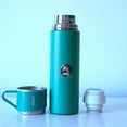 FLASK Volcanic Cult Sports Stainless Steel Wide Mouth Water Bottle