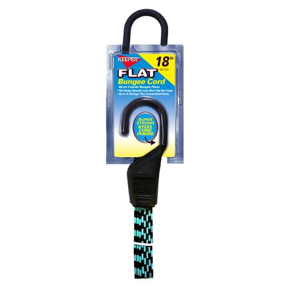 FLAT BUNGEE CORD 18"