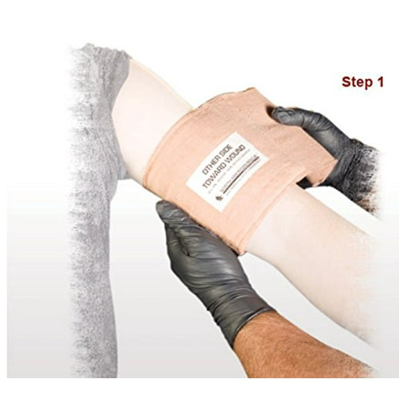 FLAT FOLD Emergency Trauma Dressing 6" by North American Rescue