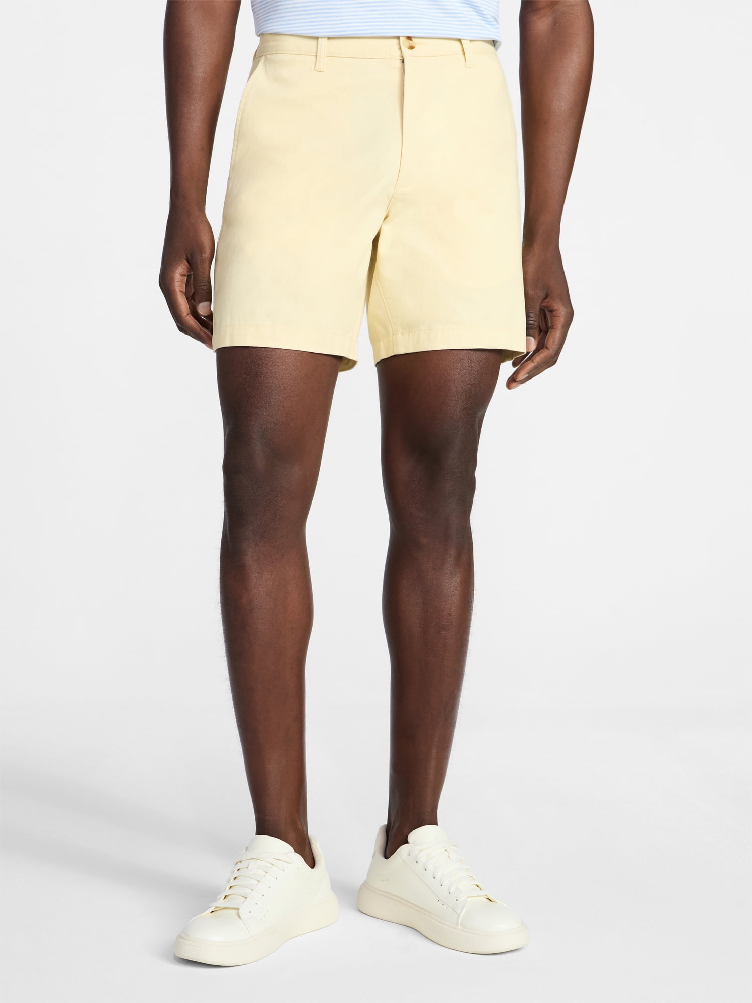 George Men's & Big Men's Modern Fit Flat Front Shorts, 5", 7", 9" Inseams, Sizes 28-54