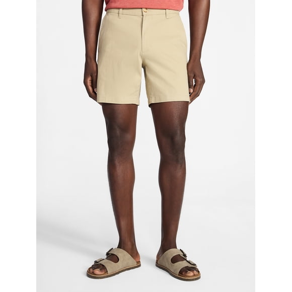 George Men's & Big Men's Modern Fit Flat Front Shorts, 5", 7", 9" Inseams, Sizes 28-54