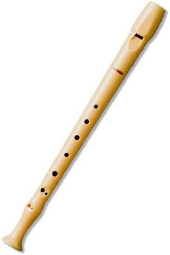 FLAUTA DULCE SOPRANO - Hohner (9509) (Plastico) (Digitacion barroca) 1 pieza (Funda verde)