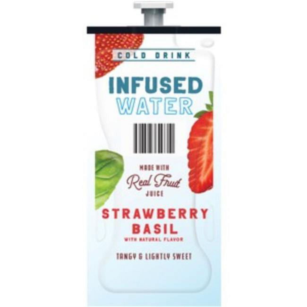 FLAVIA 48053 Infused Water Freshpack - Strawberry Basil (100/Carton)