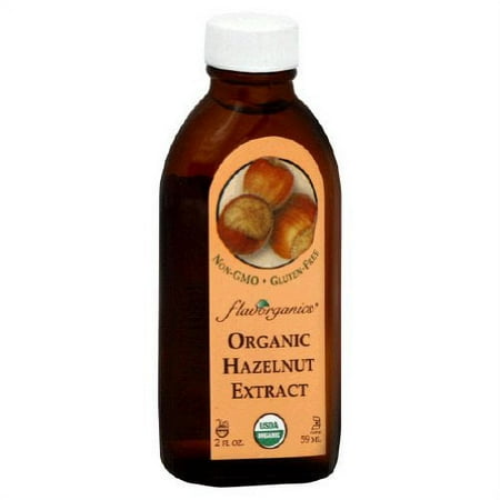 FLAVORGANICS EXTRACT HAZELNUT ORG, 2 OZ