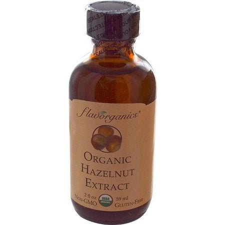 FLAVORGANICS EXTRACT HAZELNUT ORG, 2 OZ