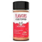 FLAVORS by Beaumont Basics Food Topper for Dogs, Red Meat Recipe, 6 oz