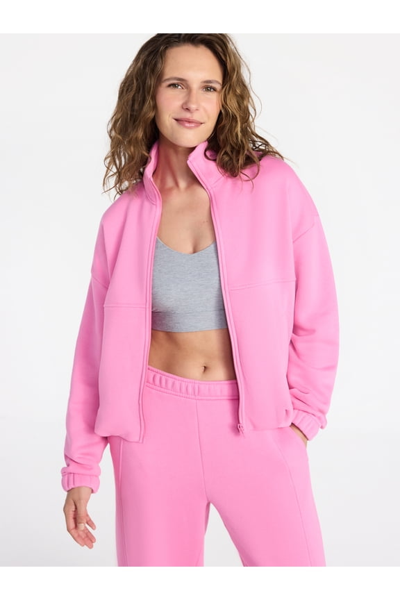 Women's Premium Fleece Active Jacket, Midweight, Sizes XS-4X