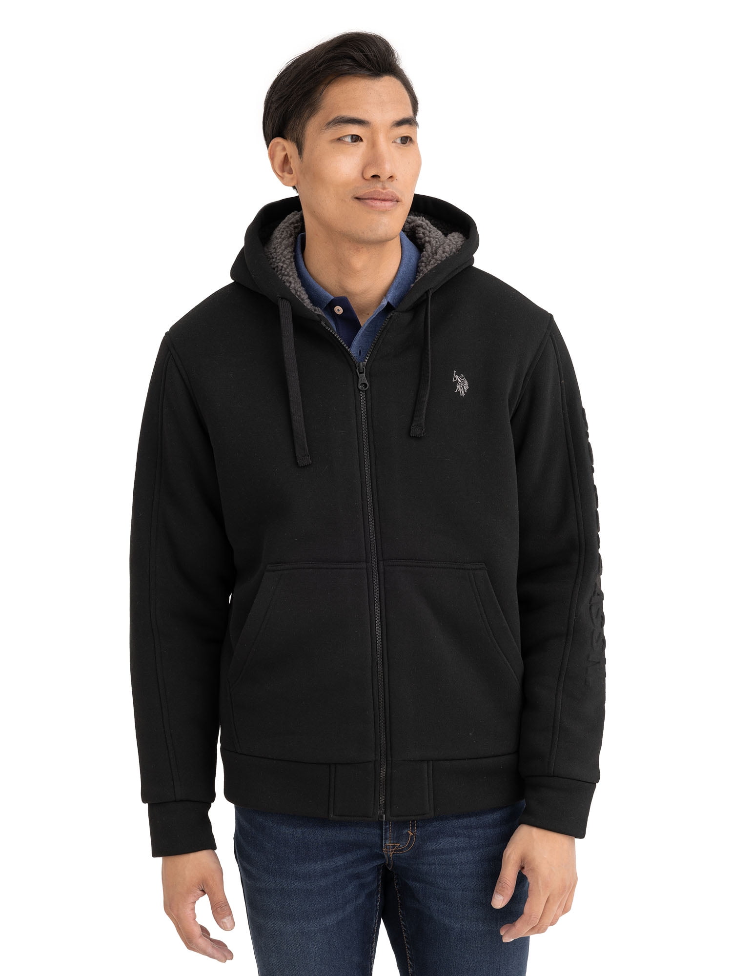U.S. Polo Assn. Men's Fleece Lined Hoodie, Size S-XL