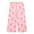 thumbnail image 1 of Garanimals Toddler Girl Fleece Straight Leg Pants, Sizes 2T-5T, 1 of 1