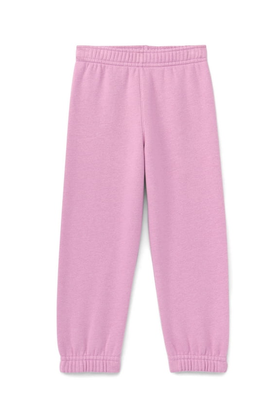 Toddler Girl Fleece Joggers, Sizes 2T-5T