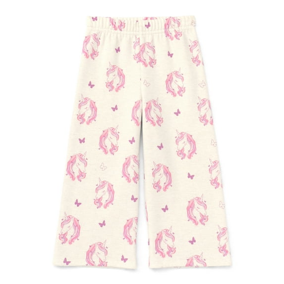 Garanimals Toddler Girl Fleece Straight Leg Pants, Sizes 2T-5T