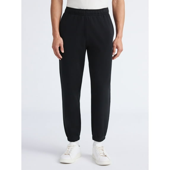 Free Assembly Men's Fleece Jogger Pants, Sizes XS-3XL