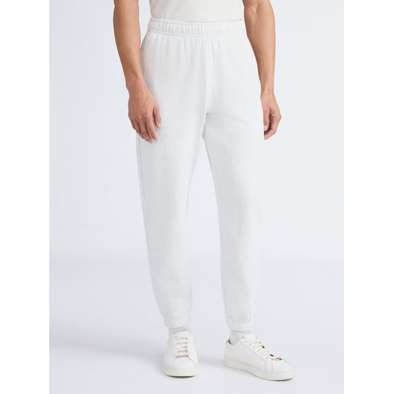 Free Assembly Men's Fleece Jogger Pants, Sizes XS-3XL