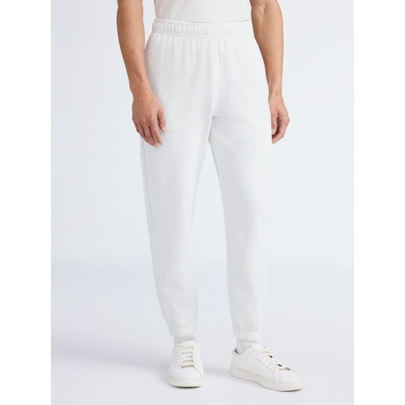 Free Assembly Men's Fleece Jogger Pants, Sizes XS-3XL