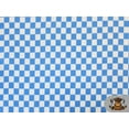 thumbnail image 1 of FLEECE PRINTED *LIGHT BLUE CHECKERS* / FABRIC BY THE YARD N-333, 1 of 1