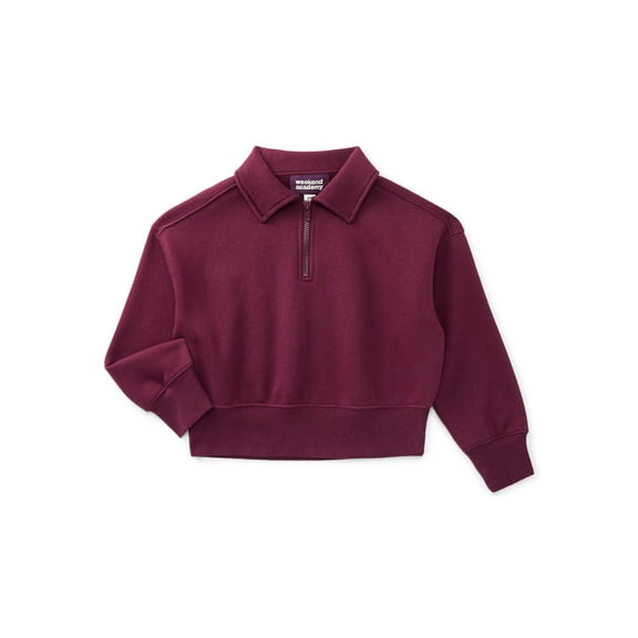 Weekend Academy Boys Fleece Quarter Zip Sweatshirt, Sizes 4-18