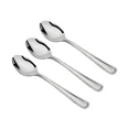 thumbnail image 1 of Mainstays Fleetline Stainless Steel Adult Teaspoon, 3-Piece Set, Silver, 1 of 2