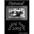 thumbnail image 1 of FLEETWOOD Popup Trailer Owners Manual -2005 Highlander Sequoia Niagara Newport REPRINT, 1 of 1