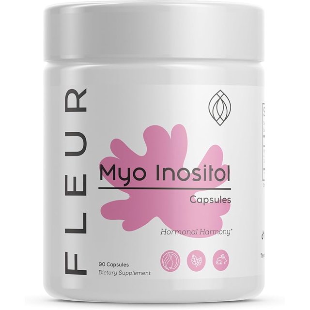 FLEUR MyoInositol & Dchiro Inositol Capsules, Hormone Balance and