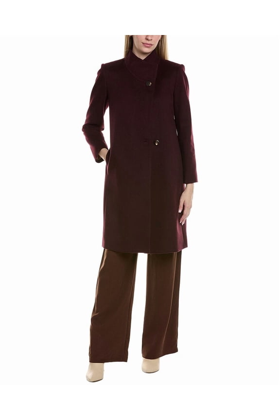 womens Medium Wool Coat, 2