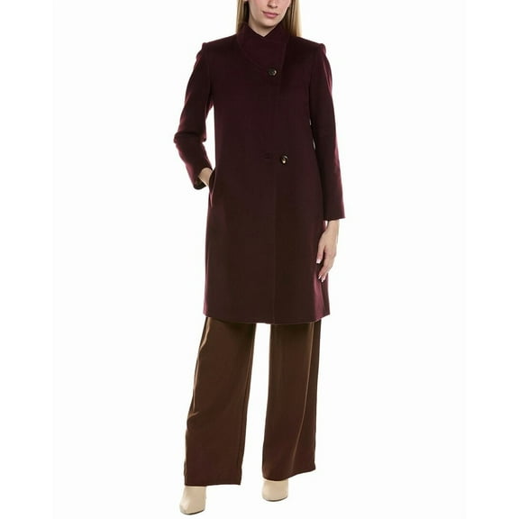 FLEURETTE womens  Medium Wool Coat, 8