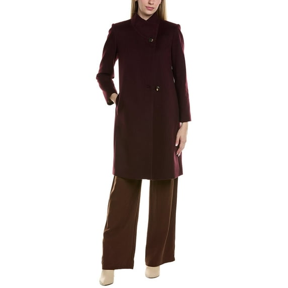 FLEURETTE womens Medium Wool Coat, 8