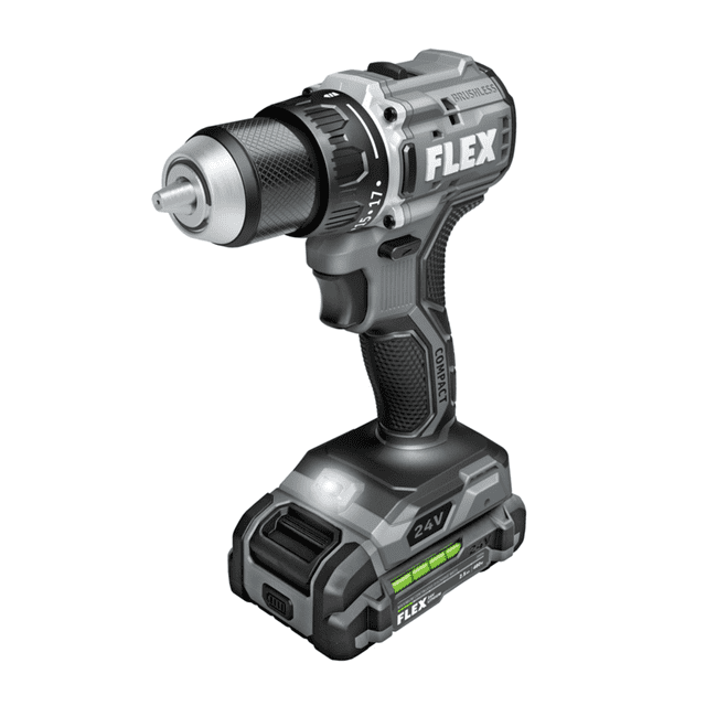 FLEX Power Tools 1/2" 2-Speed Compact Drill Driver Kit