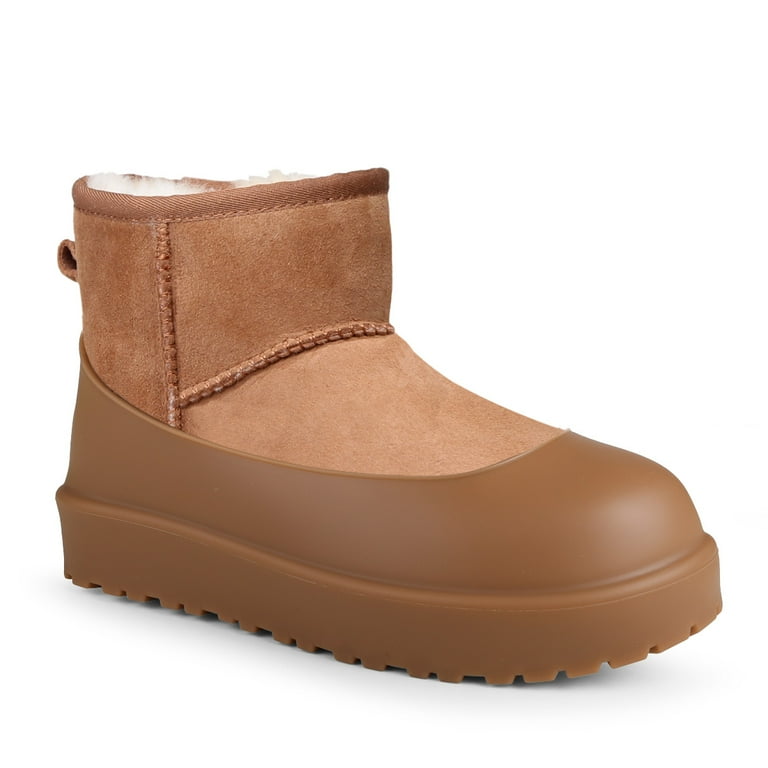 FLEX BOOT GUARD Compatible with UGG Boot Waterproof Silicone Rubber Shoe Covers Reusable Upgraded Overshoes Non Slip Washable for Women Men S Women 7 9 Chestnut Walmart