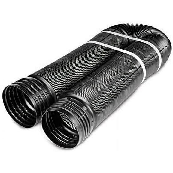 Amerimax Home Products Flex-Drain Perforated Drain Pipe - 12 Ft