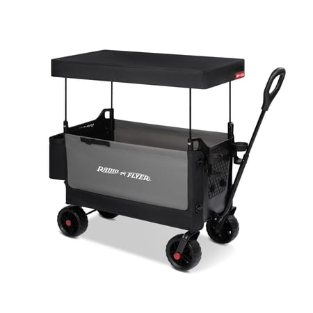 Radio Flyer Flex Hauler Kid & Cargo Wagon, Folding Wagon for Kids 18+ Months