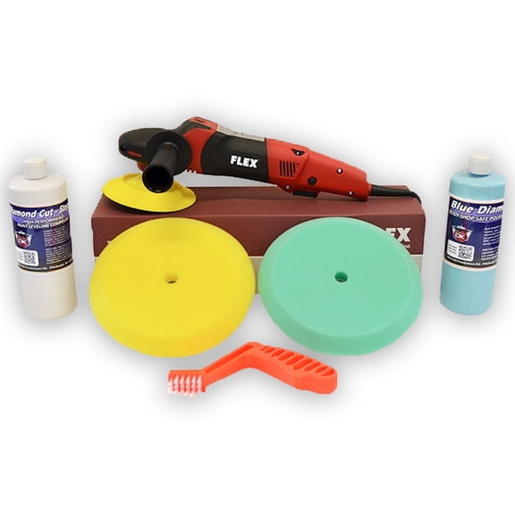 FLEX PE14-2-150 Rotary Buffer "Buff 'N Seal" Value Package
