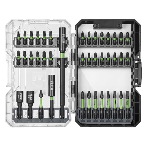 Flex Hex Shank Driving Bit Set 1/4"" Drill 41 Piece