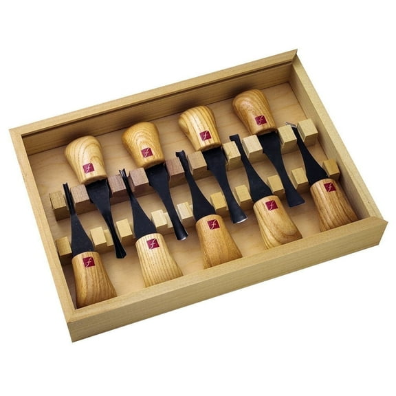 Flexcut - FR405 - Deluxe Palm Set - Wood Carving Tool Set