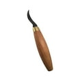 thumbnail image 1 of FLEXCUT Spear Point Variable Radius Hook Spoon Steel Carving Knife (KN55), 1 of 2