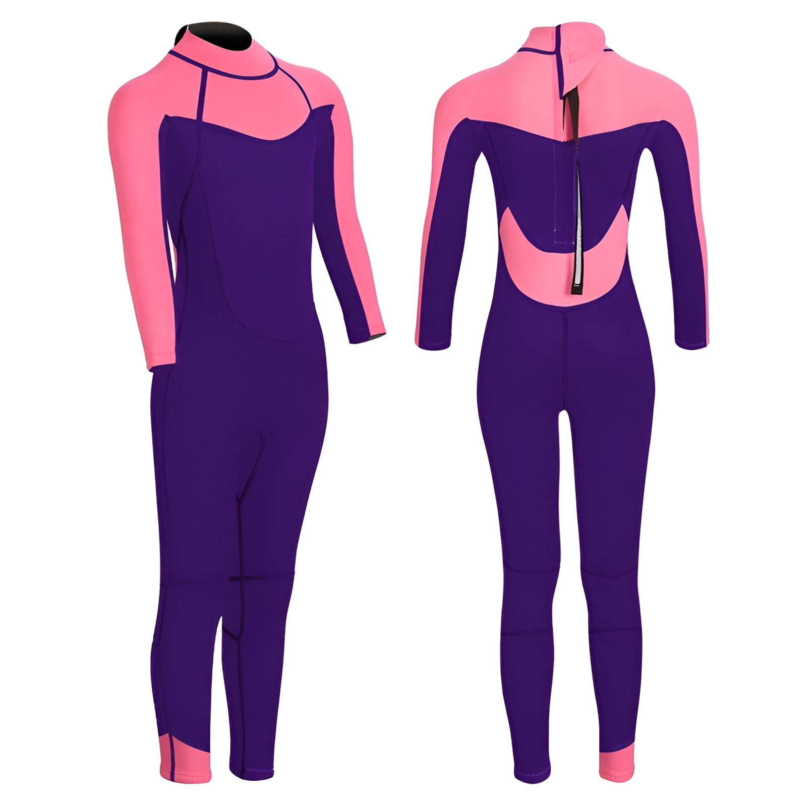 FLEXEL Wetsuit Kids Boys/Girls, Youth Child Thermal Warm Neoprene 3mm Full Swimsuit T3 to 14, Toddler Cold Water Junior Front Zip Shorty Wet Suits 2mm for Surfing Swimming Snorkeling Diving